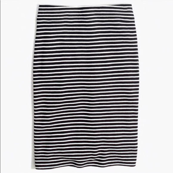 Madewell City Skirt in Stripe XS - Picture 2 of 2